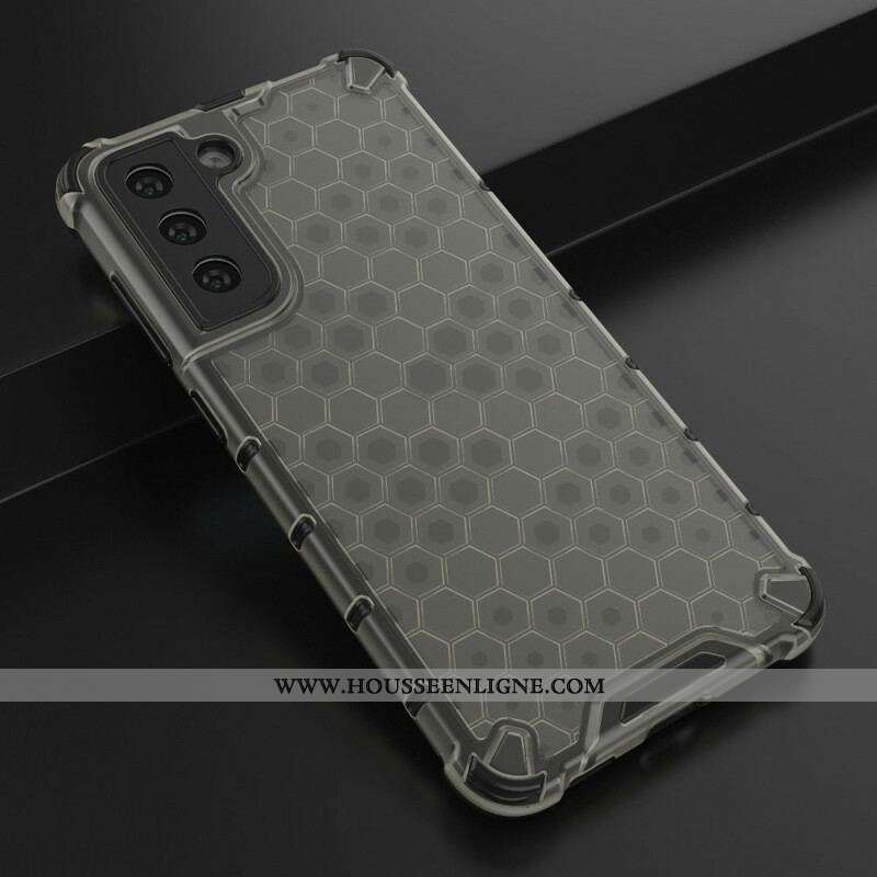 Coque Samsung Galaxy S21 FE Style Nid d'Abeille
