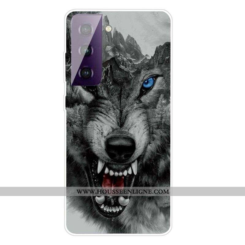 Coque Samsung Galaxy S21 FE Sublime Loup