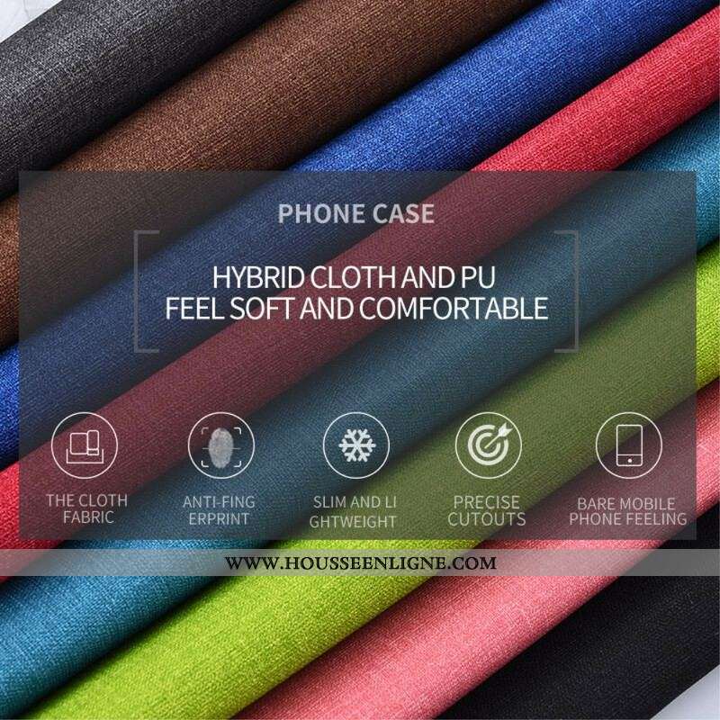 Coque Samsung Galaxy S21 FE Texture Tissu