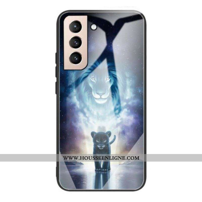 Coque Samsung Galaxy S21 FE Verre Trempé Lionceau