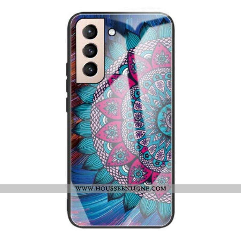 Coque Samsung Galaxy S21 FE Verre Trempé Mandala