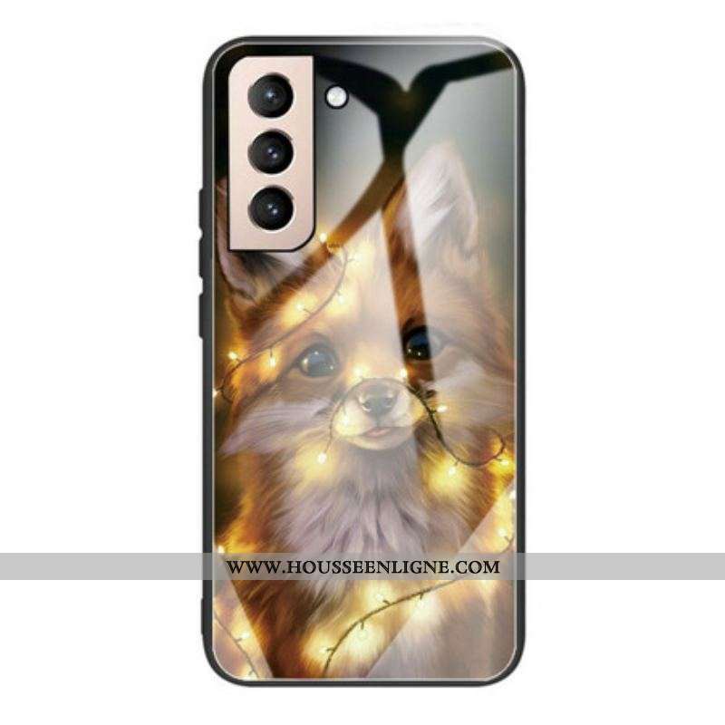 Coque Samsung Galaxy S21 FE Verre Trempé Renard