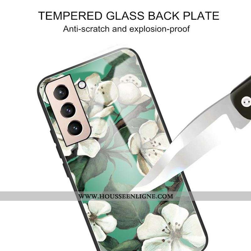 Coque Samsung Galaxy S21 FE Verre Trempé Végétale