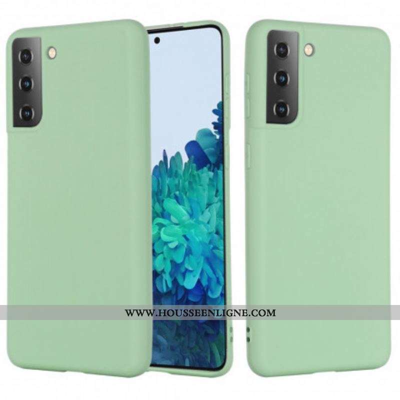 Coque Samsung Galaxy S21 Plus 5G Conception Silicone Liquide