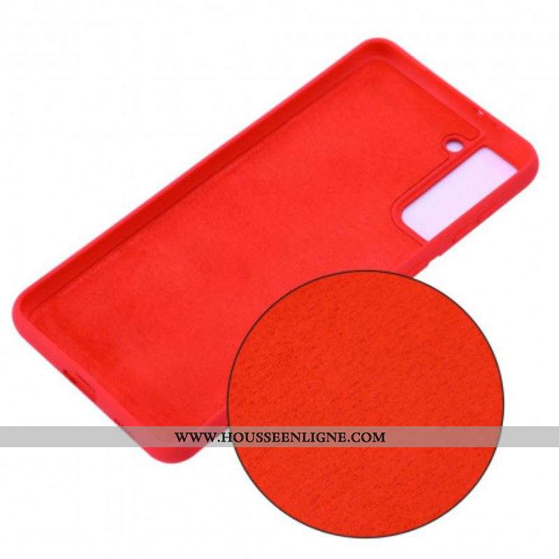 Coque Samsung Galaxy S21 Plus 5G Conception Silicone Liquide