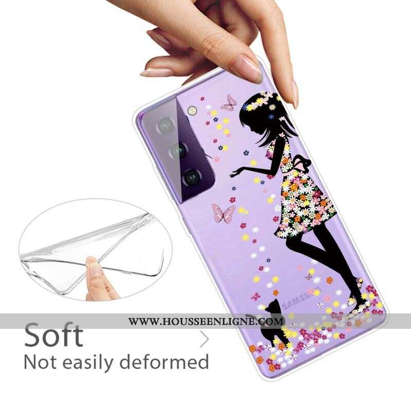 Coque Samsung Galaxy S21 Plus 5G Femme Magique