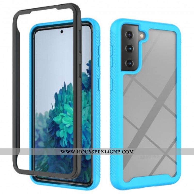 Coque Samsung Galaxy S21 Plus 5G Hybride Rebords Biseautés