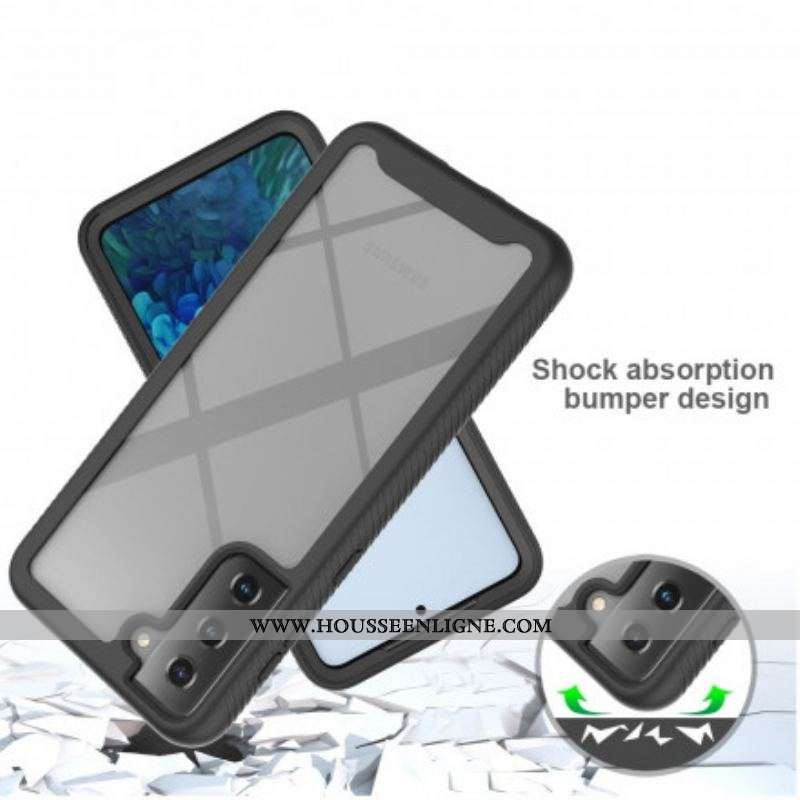 Coque Samsung Galaxy S21 Plus 5G Hybride Rebords Biseautés