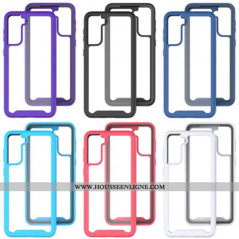 Coque Samsung Galaxy S21 Plus 5G Hybride Rebords Biseautés