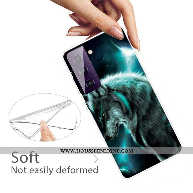 Coque Samsung Galaxy S21 Plus 5G Loup Royal