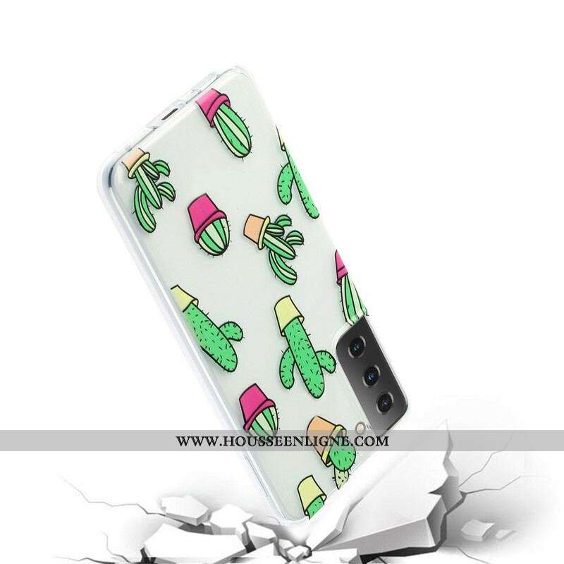 Coque Samsung Galaxy S21 Plus 5G Minis Cactus