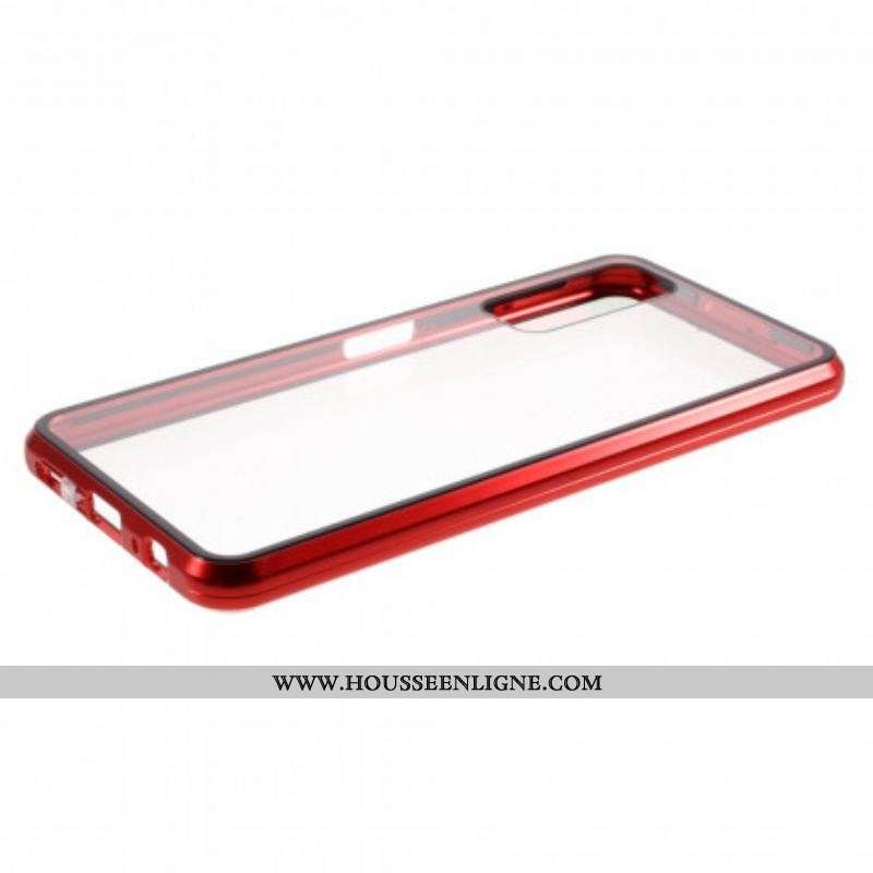 Coque Samsung Galaxy S21 Plus 5G Rebords Métal et Double Verre Trempé
