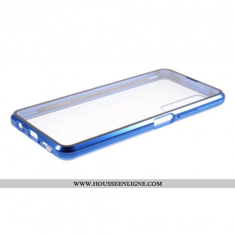 Coque Samsung Galaxy S21 Plus 5G Rebords Métal et Double Verre Trempé