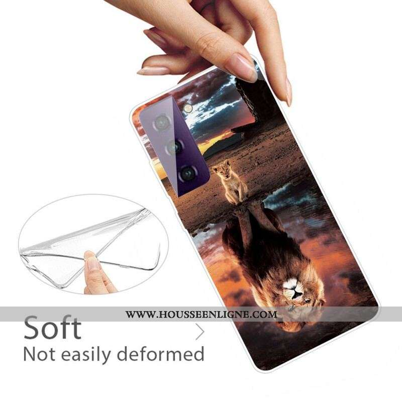 Coque Samsung Galaxy S21 Plus 5G Rêve de Lionceau
