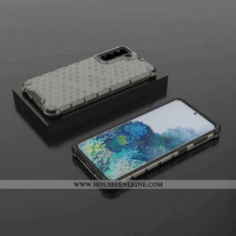Coque Samsung Galaxy S21 Plus 5G Style Nid d'Abeille