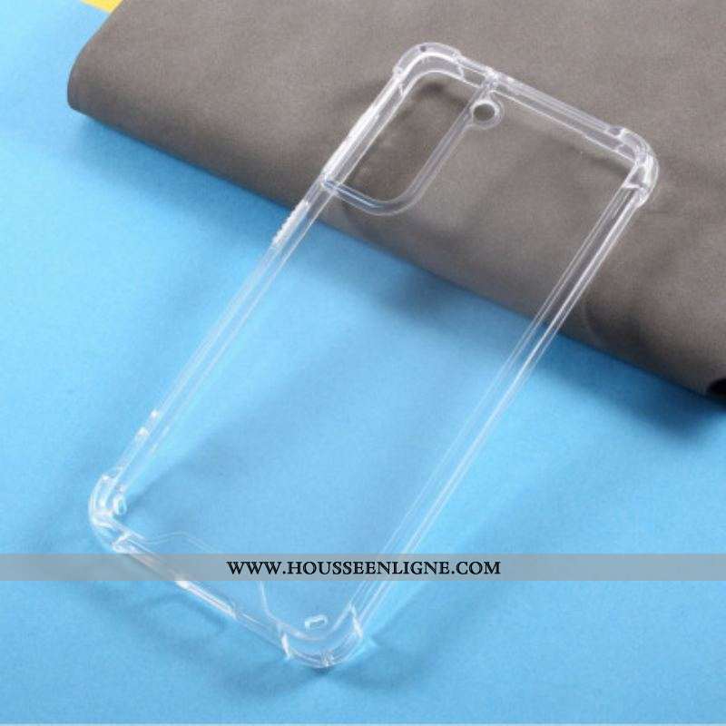 Coque Samsung Galaxy S21 Plus 5G Transparente Coins Renforcés