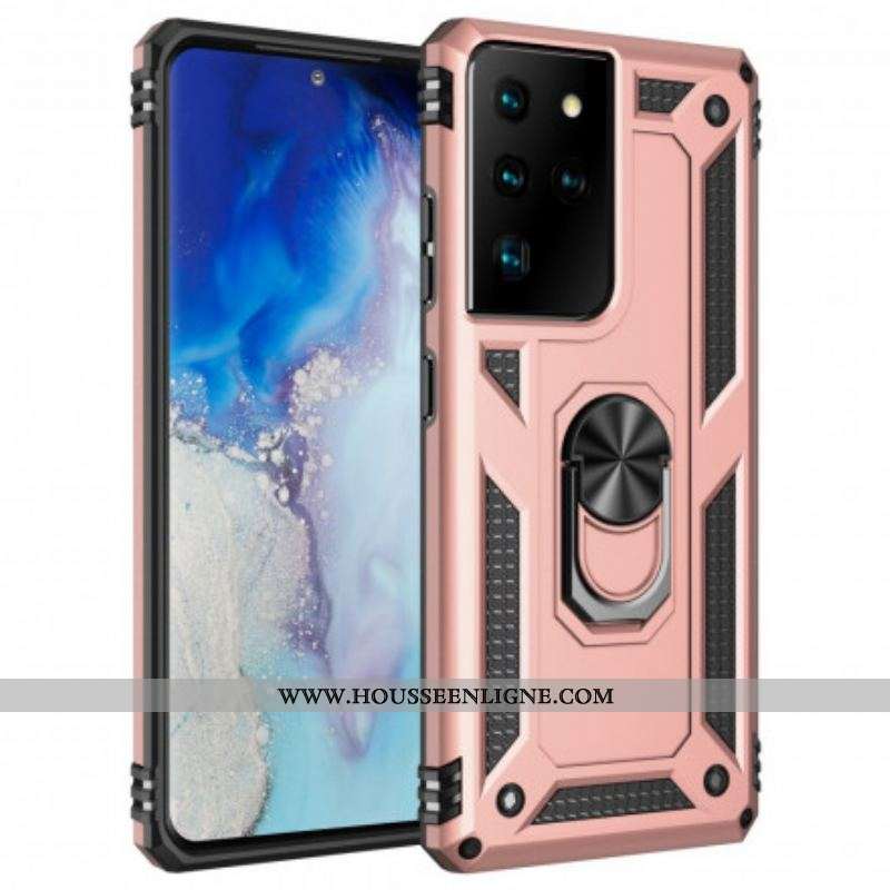 Coque Samsung Galaxy S21 Ultra 5G Anneau Premium