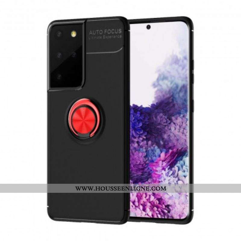 Coque Samsung Galaxy S21 Ultra 5G Anneau Rotatif
