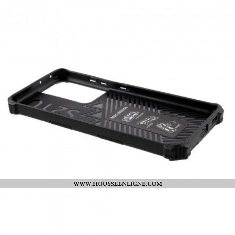 Coque Samsung Galaxy S21 Ultra 5G Bicolore Support Amovible
