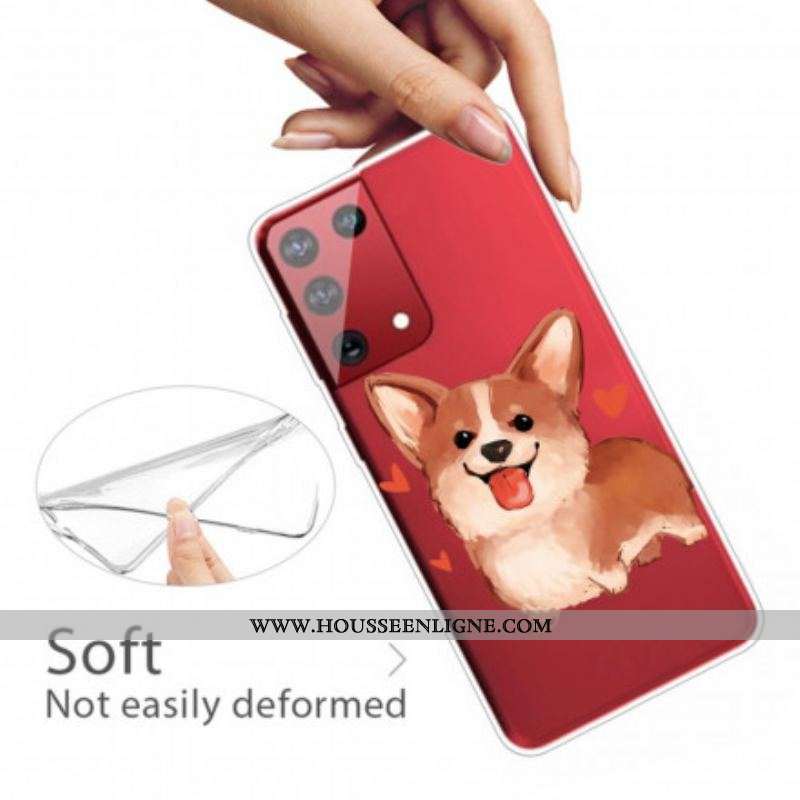 Coque Samsung Galaxy S21 Ultra 5G Mon Petit Chien