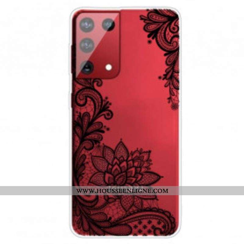 Coque Samsung Galaxy S21 Ultra 5G Sublime Dentelle