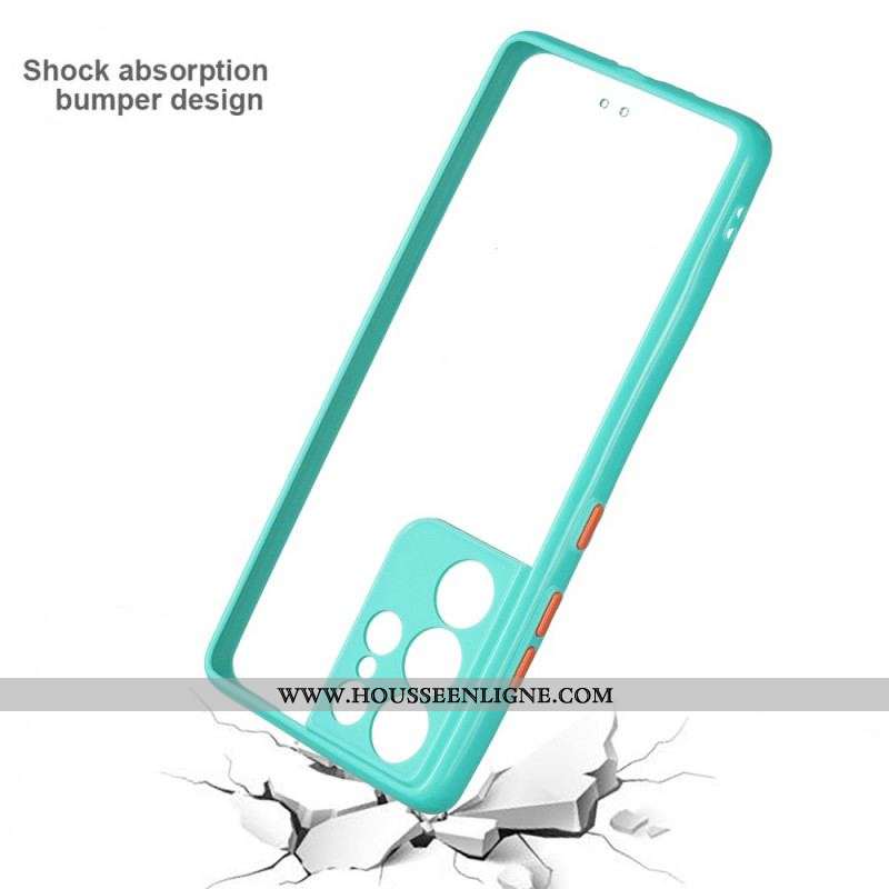 Coque Samsung Galaxy S21 Ultra 5G Transparente Contour Coloré