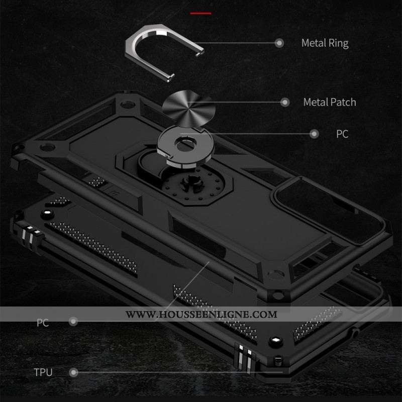 Coque Samsung Galaxy S22 5G Anneau Premium