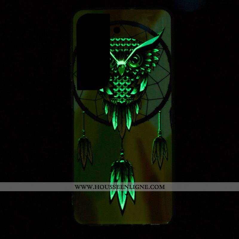 Coque Samsung Galaxy S22 5G Attrape Rêves Unique Fluorescente