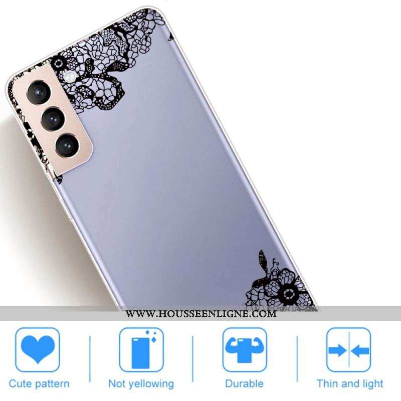 Coque Samsung Galaxy S22 5G Dentelle Fine