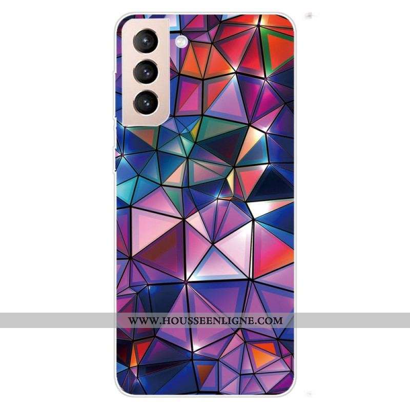 Coque Samsung Galaxy S22 5G Flexible Géométrie