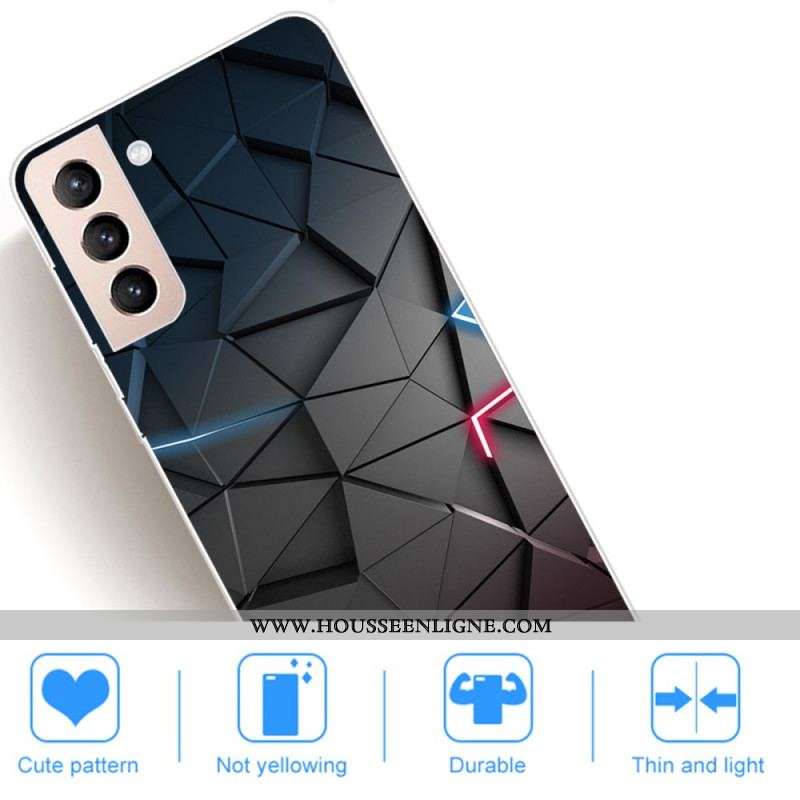 Coque Samsung Galaxy S22 5G Flexible Géométrie