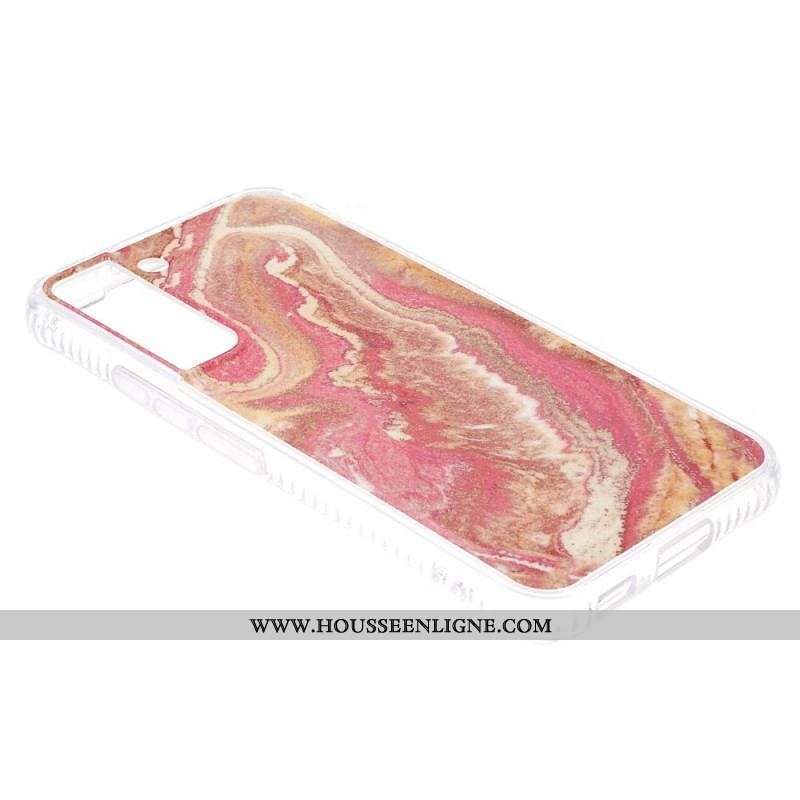 Coque Samsung Galaxy S22 5G Marbre Scintillant