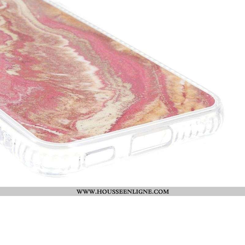 Coque Samsung Galaxy S22 5G Marbre Scintillant