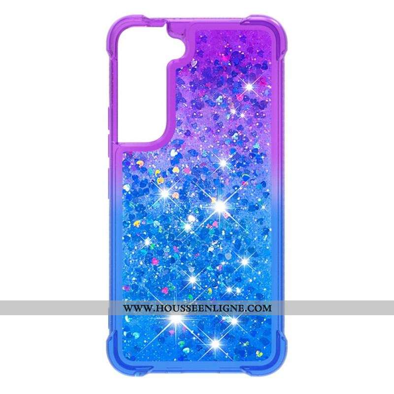 Coque Samsung Galaxy S22 5G Paillettes Colors