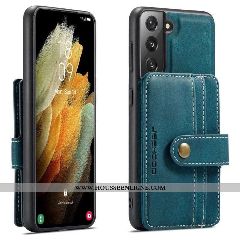 Coque Samsung Galaxy S22 5G Porte-Cartes Détachable