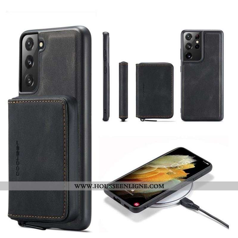 Coque Samsung Galaxy S22 5G Porte-Monnaie Détachable