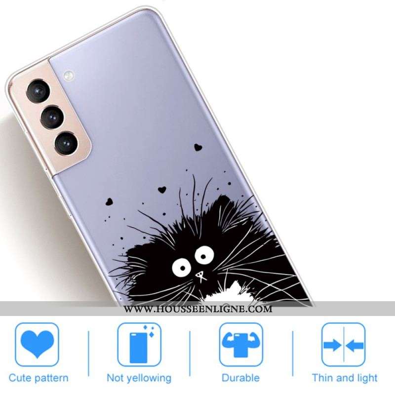 Coque Samsung Galaxy S22 5G Regarde les Chats