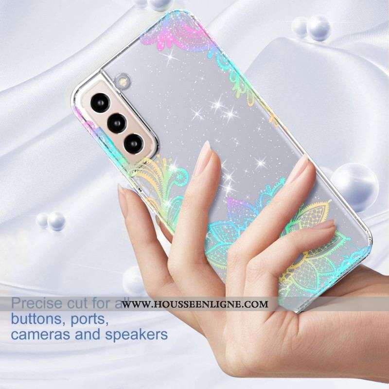 Coque Samsung Galaxy S22 5G Silicone Flexible Mandala