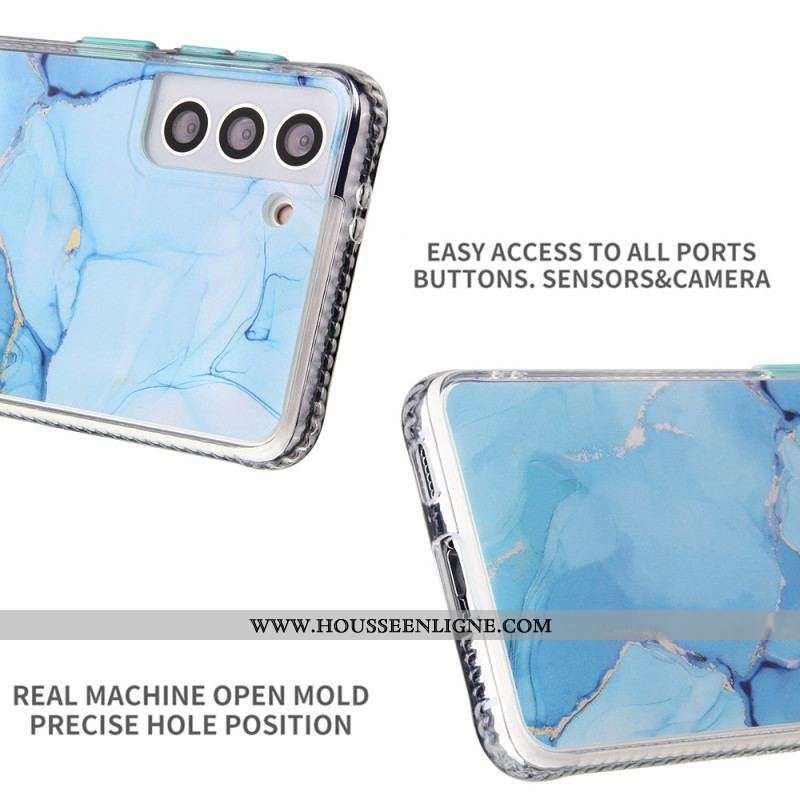 Coque Samsung Galaxy S22 5G Style Marbré