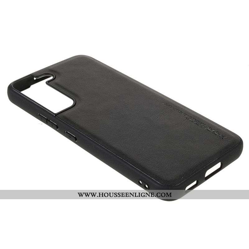 Coque Samsung Galaxy S22 5G X- Level Effet Cuir Vintage
