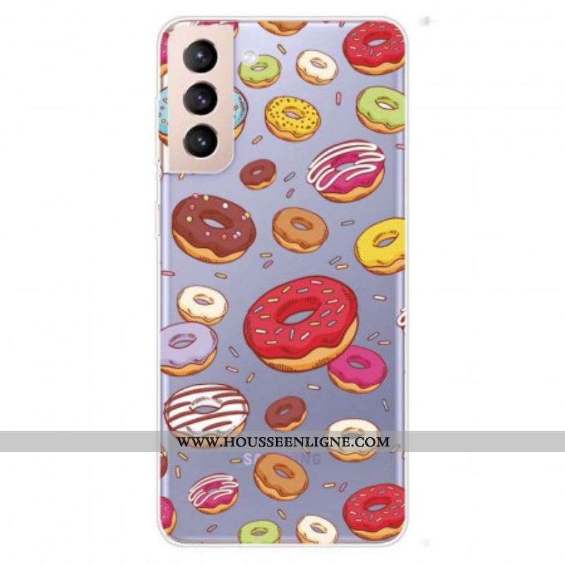 Coque Samsung Galaxy S22 5G love Donuts