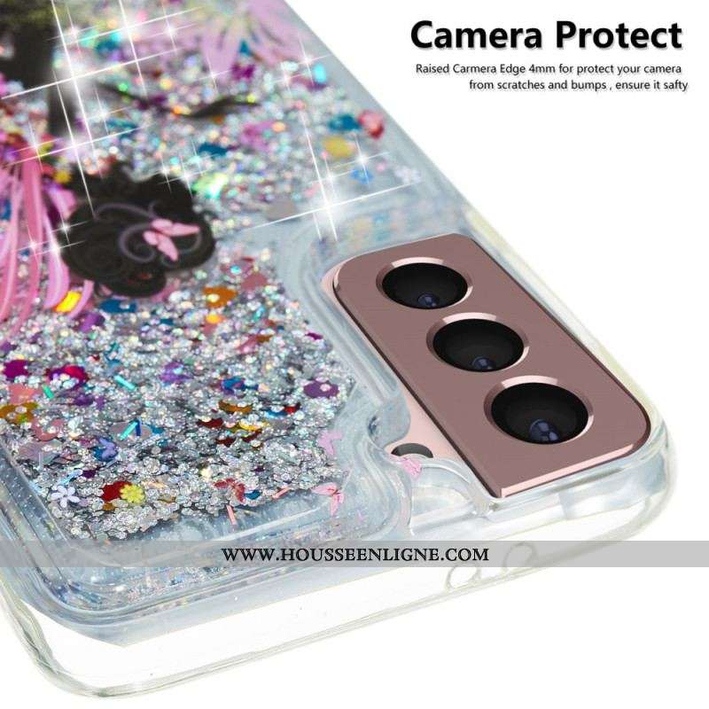 Coque Samsung Galaxy S22 Plus 5G Fée Paillettes