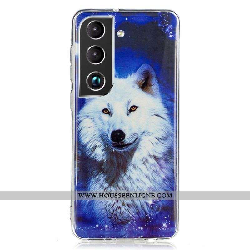 Coque Samsung Galaxy S22 Plus 5G Loup Fluorescente