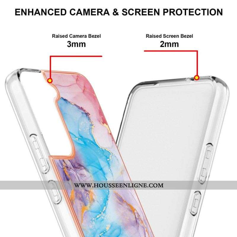 Coque Samsung Galaxy S22 Plus 5G Marbre Sophistiqué