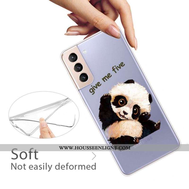 Coque Samsung Galaxy S22 Plus 5G Panda Give Me Five