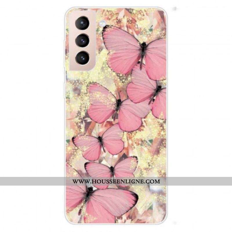 Coque Samsung Galaxy S22 Plus 5G Papillons Papillons