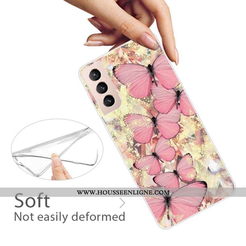 Coque Samsung Galaxy S22 Plus 5G Papillons Papillons