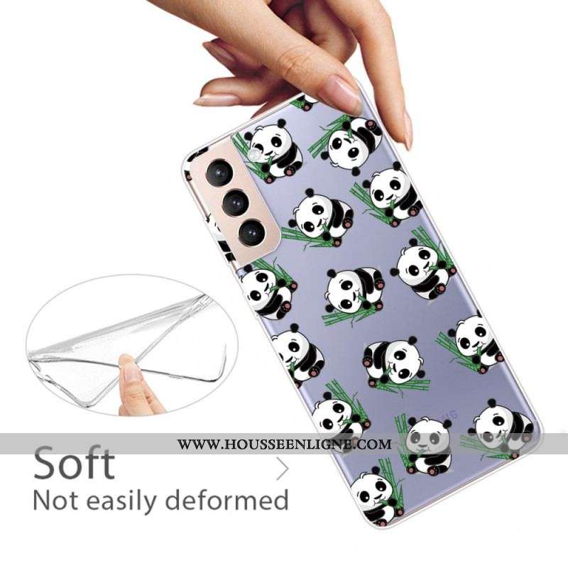 Coque Samsung Galaxy S22 Plus 5G Petits Pandas