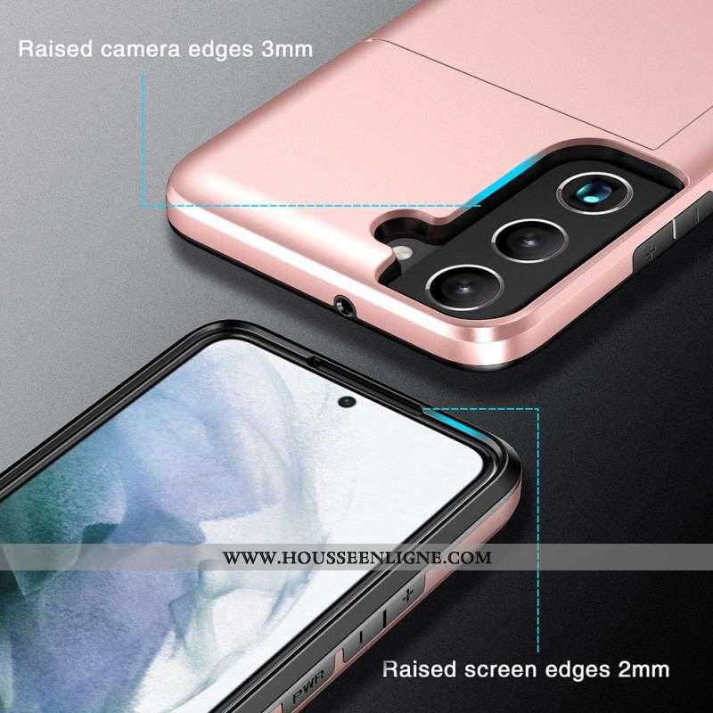 Coque Samsung Galaxy S22 Plus 5G Porte-Carte à Glissière