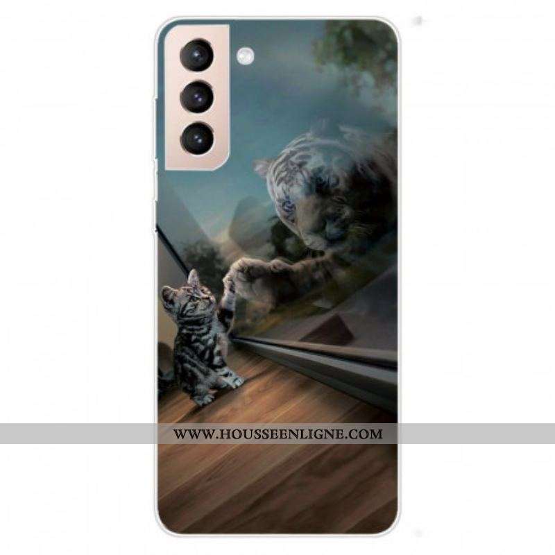 Coque Samsung Galaxy S22 Plus 5G Rêve de Chaton